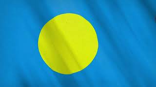 Flag of Palau  National Anthem [upl. by Cestar]