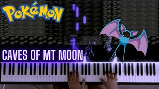 Pokemon RedBlue  Mt Moon  Piano [upl. by Nylessoj]