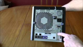 HP ProLiant Microserver Gen8 Unboxing [upl. by Allekram]