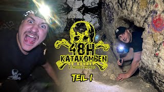 ALLE DREHEN DURCH ☠️ 48H in den Pariser Katakomben [upl. by Ollehcram]