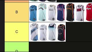 Ranking all the 20242025 NBA City Jerseys  Tier List [upl. by Ulphiah928]