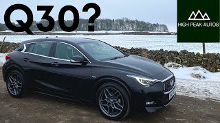 Should You Buy an INFINITI Q30 Test Drive amp Review 20T S AWD [upl. by Gabrila]