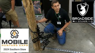 Broadside Stands  2024 Mobile Hunters Expo Southern Show [upl. by Lertnahs]