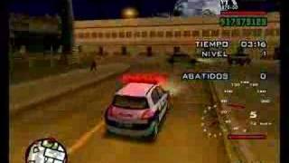 GTA SAN ANDREAS  PERSECUCION POLICIAL [upl. by Naida]