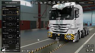 ETS2 148 Mercedes Actros MP3 Reworked v43 [upl. by Adlesirhc]