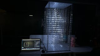 Touchdesigner 3D X Y Z Cube Box LED Pixel Mapping [upl. by Alekram622]