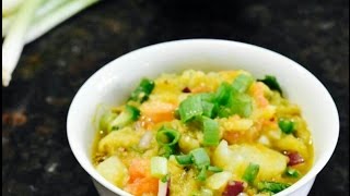 Bengena Bilahi Aloo Pitika I Assamese Recipes Vegetarian I Assamese Pitika Recipe [upl. by Narag]