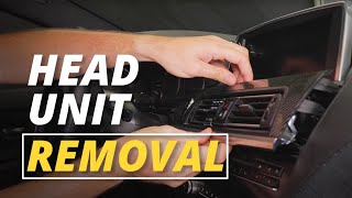 How to Remove Head Unit on BMW M6 F13 [upl. by Aviva]