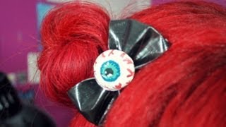 DIY Eyeball Bow [upl. by Eldwon35]