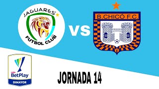 Jaguares FC 10 Boyacá Chicó en vivo Clausura Colombia Jornada 14 [upl. by Arodal]