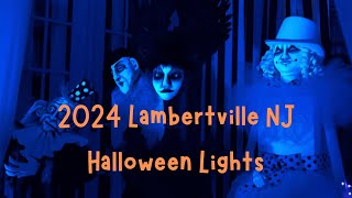 2024 Halloween Lights Lambertville NJ [upl. by Carolee]