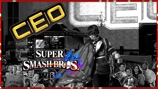 CEO 2017 Smash Bros for WiiU Entrances of Top 8 [upl. by Asilat325]