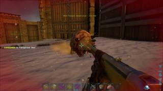 How to knock out a Doedicurus SUPER EASY OMG  Ark Ragnarok [upl. by Adnoryt]