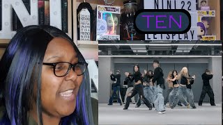 TEN 텐 Nightwalker Dance Practice Reaction  Coz It’s TEN ten [upl. by Avek]