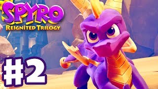 Spyro Reignited Trilogy  All Bosses No Damage [upl. by Etteroma]