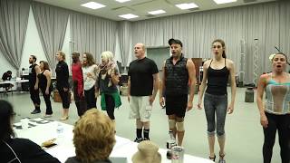 In Rehearsal new TUTS cast of PIPPIN quotMagic To Doquot [upl. by Yesnek842]