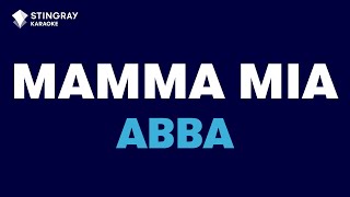 ABBA  Mamma Mia Karaoke With Lyrics [upl. by Acirem]