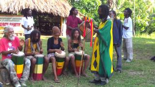 Nyabinghi chants early in the morning for Ethiopian New Year [upl. by Sedgewick]