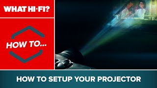 How to set up your projector [upl. by Nylteak]