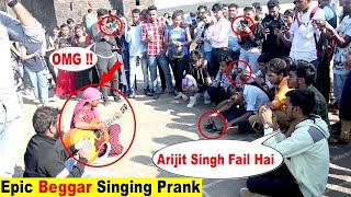 Beggar Singing English Songs  Prank Gone Emotional😢  Pranks In India  The Japes Uncut [upl. by Maharva]