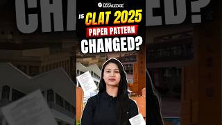 CLAT 2025 Sample Paper Update  CLAT Consortium Update clat2025 [upl. by Frederik]