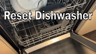 How to Reset a Dishwasher [upl. by Aniaz]