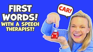 First Words for Baby Ready Set Go into Baby Learning about Cars Cars Playing and Car Wash [upl. by Edison]