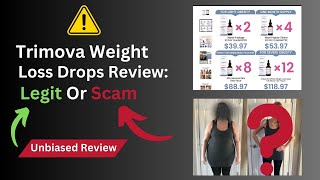 Trimova Weight Loss Drops Review Is Legit Or Scam [upl. by Esenwahs134]