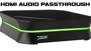 Hauppauge HD PVR 2 Gaming Edition Plus  HDMI Audio Passthrough [upl. by Hartmunn]