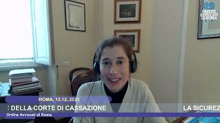 LA SICUREZZA SUL LAVORO ALLA LUCE DELLE ULTIME SENTENZE DELLA CORTE DI CASSAZIONE 12122023 [upl. by Alikee]