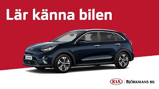 Lär känna bilen Kia eNiro Advance Plus [upl. by Mcgannon]