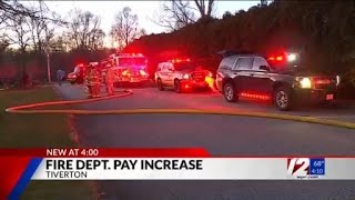 Tiverton town council voted to increase firefighter pay [upl. by Isawk]