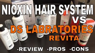 Nioxin Hair System VS DS Labratories Revita  REVIEW [upl. by Deb]