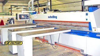 SCHELLING quotFM 430430quot FRONT LOAD AUTO PANEL SAW [upl. by Ecitnerp992]