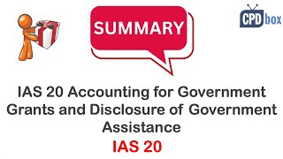 How to Account for Government Grants IAS 20  applies in 2024 [upl. by Ressler]