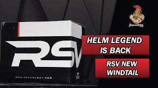 UNBOXING  HELM BARU DARI RSV HELMET  RSV NEW WINDTAIL [upl. by Okkin]