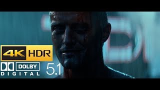 Blade Runner  Tears in Rain HDR  4K  51 [upl. by Sanfred406]