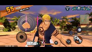 The Bullet of Dressrosa Bellamy Survival 100 Gameplay  One Piece Bounty Rush [upl. by Werdma]