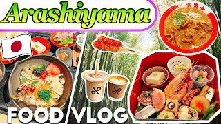 What To Eat in Arashiyama KYOTO🇯🇵 MUST TRY Kaiseki＋Temple＋Bamboo forest＋Cafe＋Ramen JAPAN VLOG [upl. by Assiroc794]