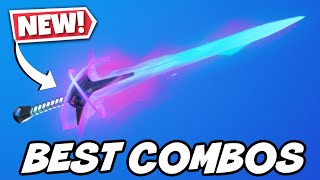 BEST COMBOS FOR NEW POLE POSITIONER PICKAXE NITROUS BLUE STYLE  Fortnite [upl. by Yevoc345]