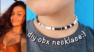 DIY OUTERBANKS NECKLACE super similar with heishi beads [upl. by Fabiano]