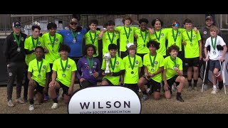 07 WYSA VS Carolina Velocity Benfica Clover Cup Final [upl. by Dove]