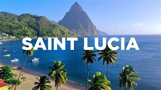 SAINT LUCIA  Most beautiful island in the world  TRAVEL GUIDE to ALL top sights in 4K [upl. by Alexa]