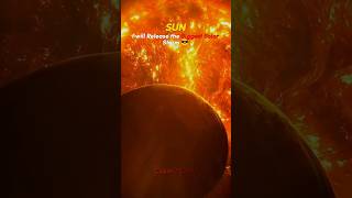 Solar Storm Vs Earth 🌍😈 sun universe space shorts [upl. by Anitnoc]