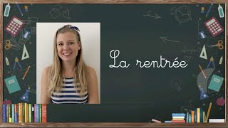 Les comptines de Pauline  La rentrée [upl. by Lakin]