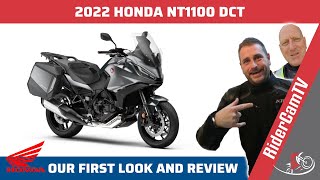 2022 Honda NT1100 DCT  Our First Ride amp Review [upl. by Notfa]