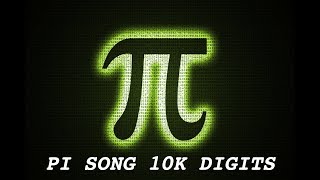 Pi Song Extended 10000 Digits [upl. by Marucci301]