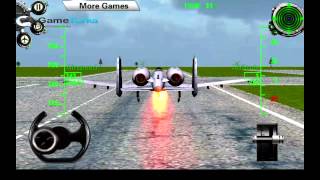 3D Army plane flight simulator Android GamePlay [upl. by Atika]