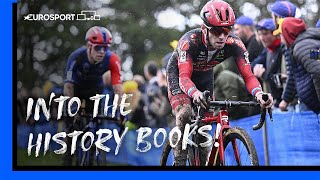 POWERS AWAY 💨  2023 Koppenbergcross Mens Elite Race  Eurosport Highlights [upl. by Heshum]