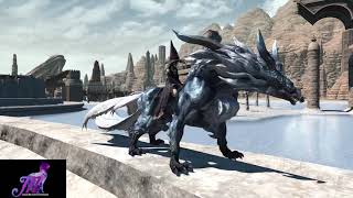 FFXIV Fenrir Mount [upl. by Jacobo434]